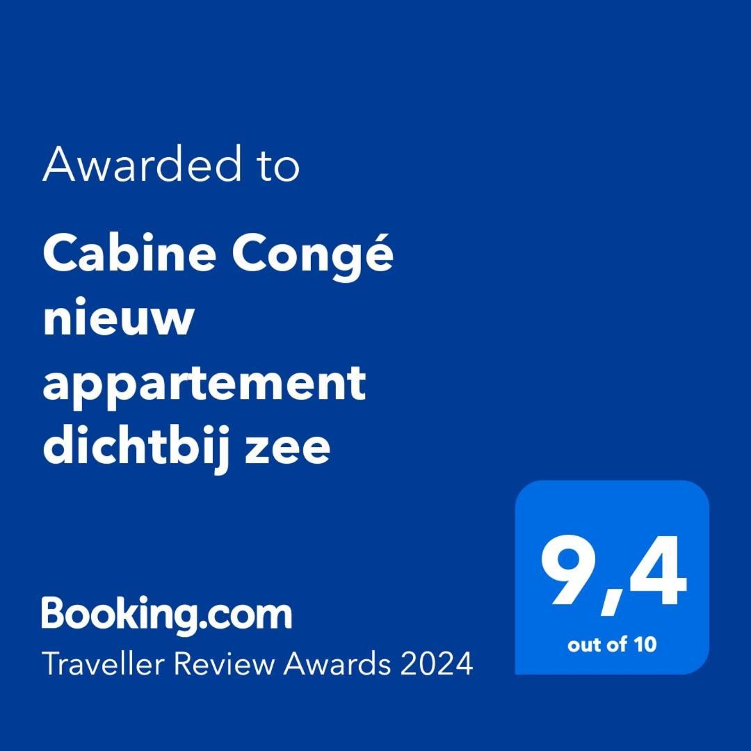Cabine Conge Nieuw Appartement Dichtbij Zee Oostende Bagian luar foto